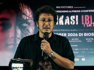 Sutradara Film Aplikasi Iblis, Dimas Anggara/Foto. Noorwan/Industriindonesia.id