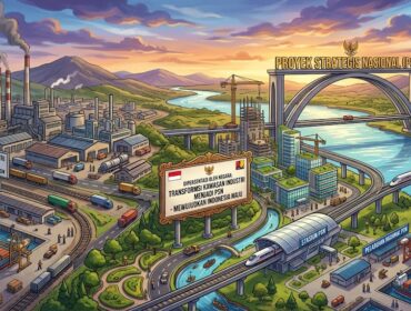 Ilustrasi Kawasan Industri menuju PSN/Foto. Gemini/Industriindonesia.id